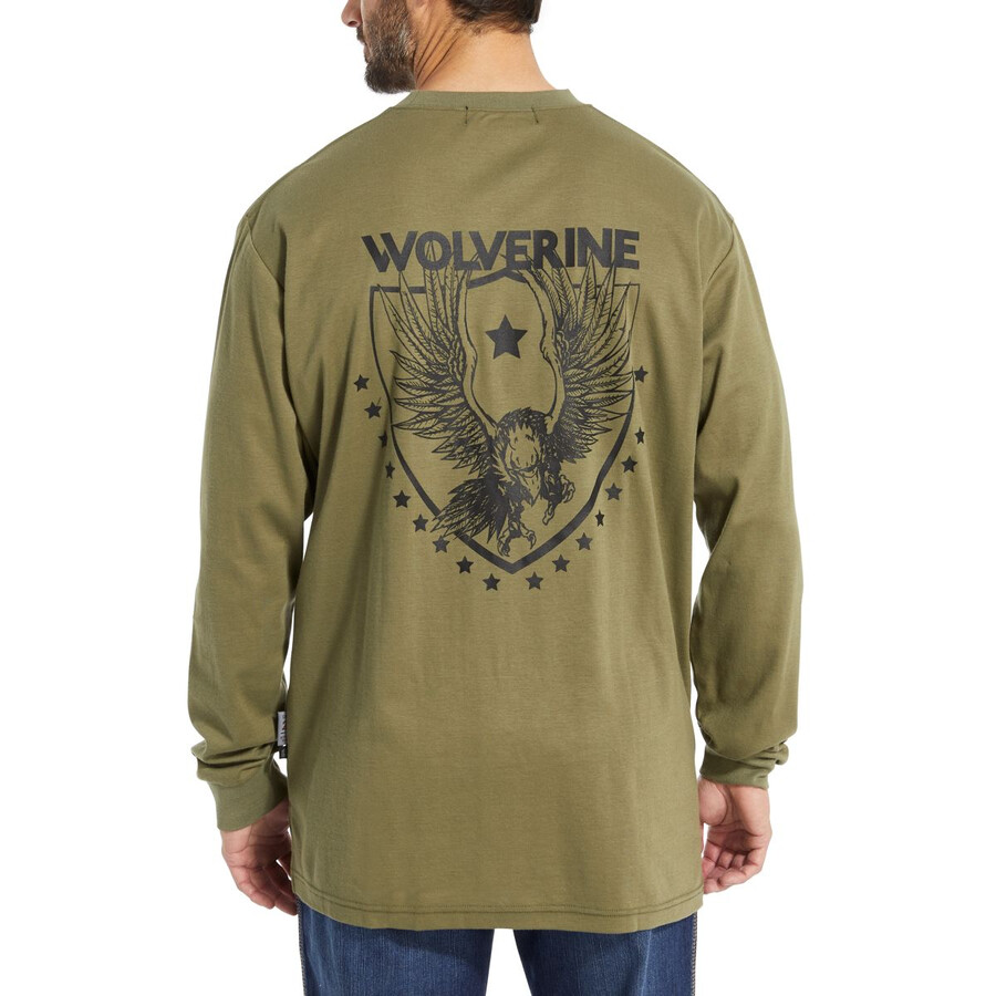 fr manches longues print tee
