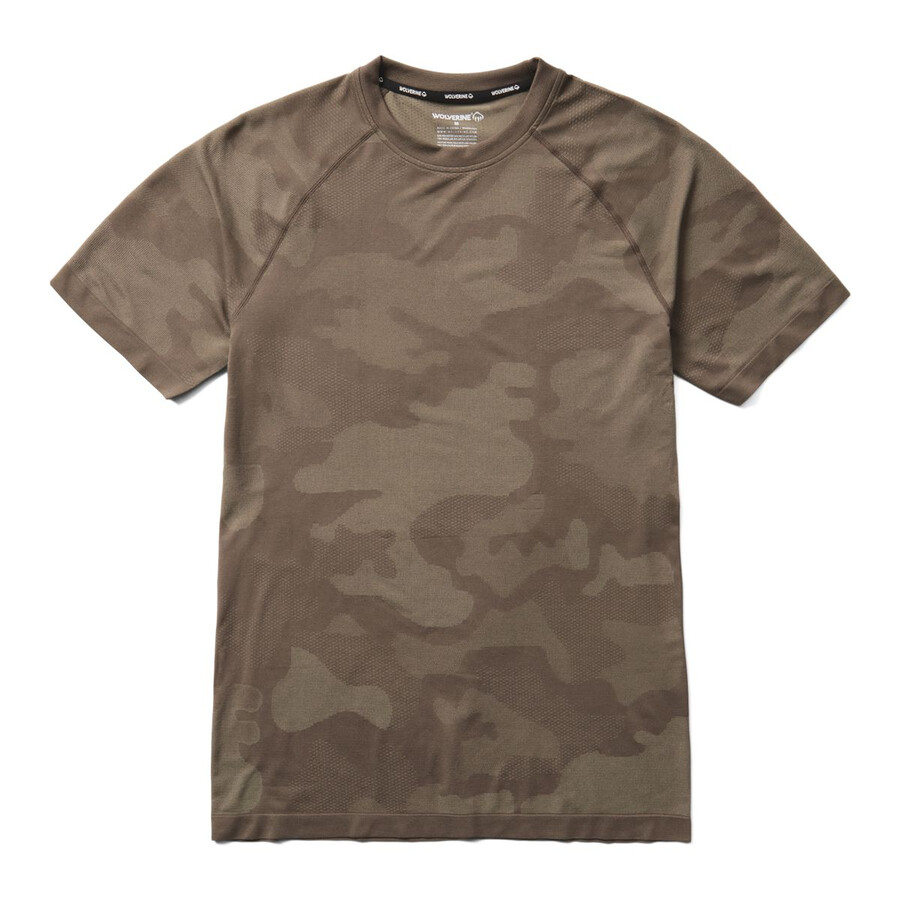 camo mesh crew neck maillot de corps