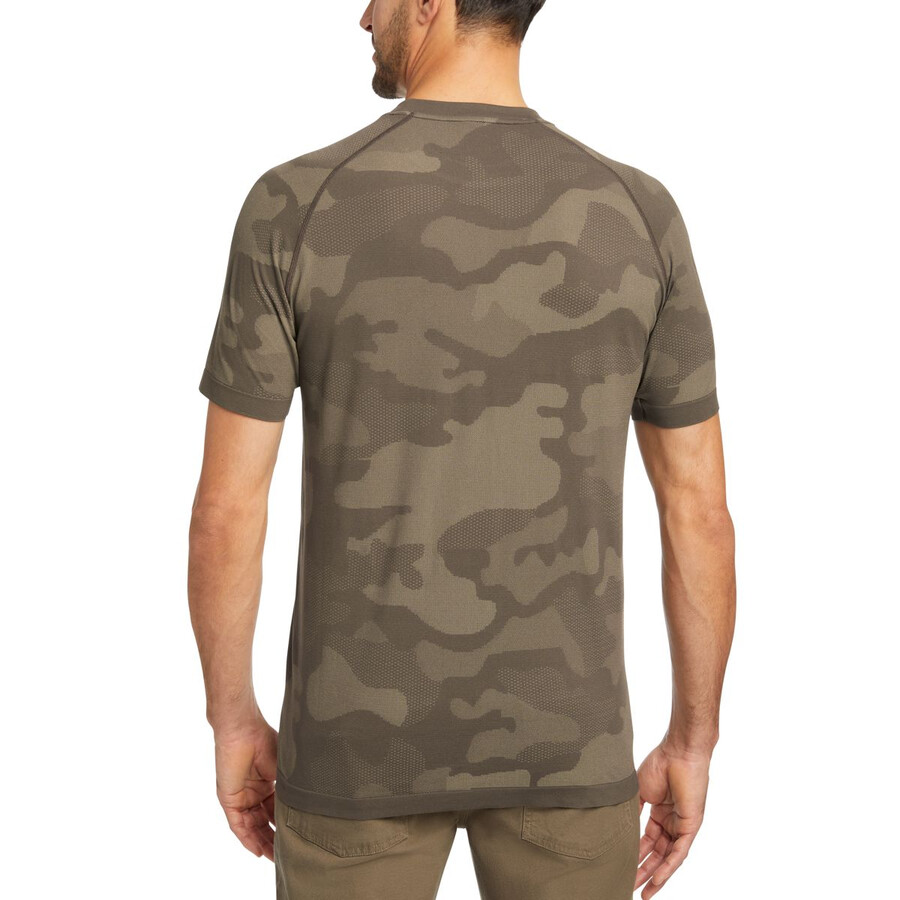 camo mesh crew neck maillot de corps