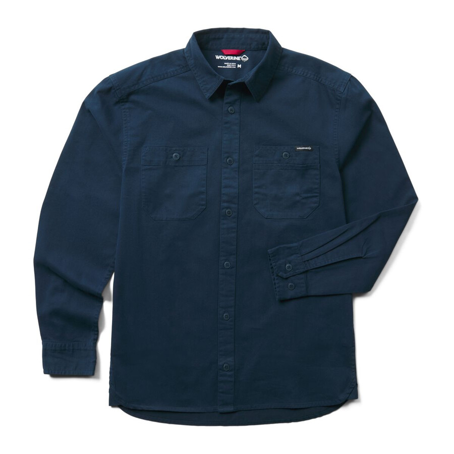 leland sergé de travail manches longues t-shirt