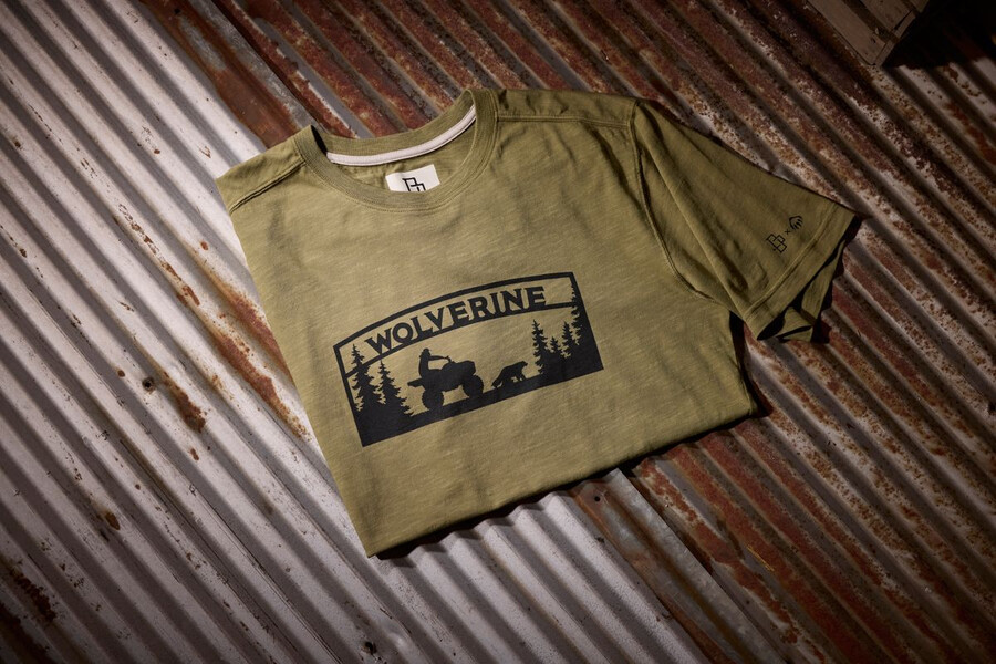 wolverine x jordan davis t-shirt graphique