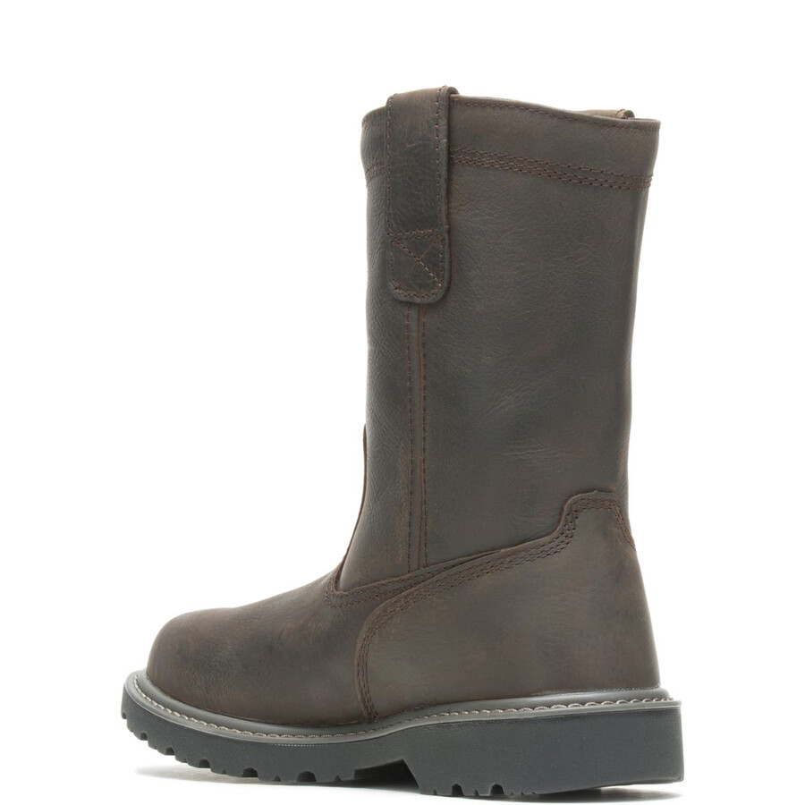 ouvrier de plancher imperméable À leau en acier-orteil 10 wellington