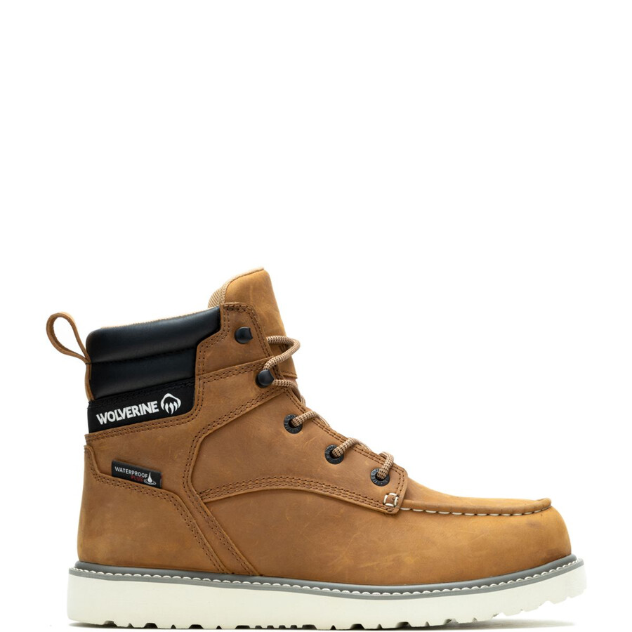 commerce wedge 6 moc-orteil en acier-orteil travail de démarrage