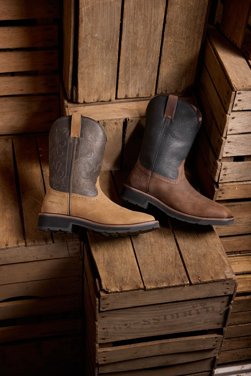 wolverine x jordan davis Éleveur acier-orteil imperméable à leau de wellington