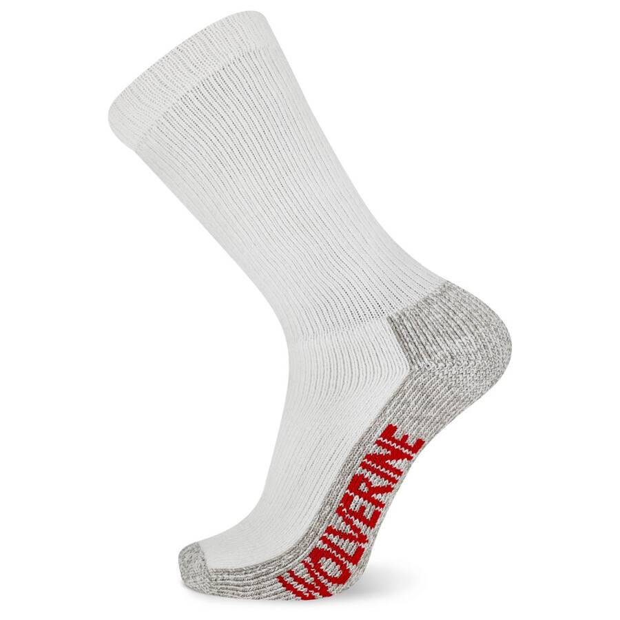 2-pk acier-orteil de coton de lÉquipage chaussette
